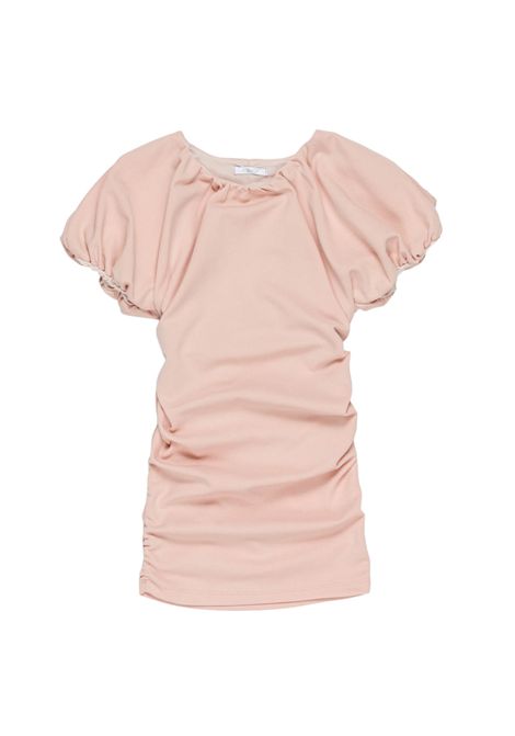 Abito con arriccio Lù-Lù BY MISS GRANT | LL4143ROSA